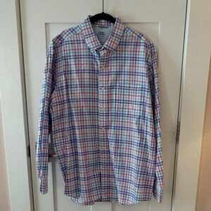 Izod Pastel Plaid Button-Down Shirt